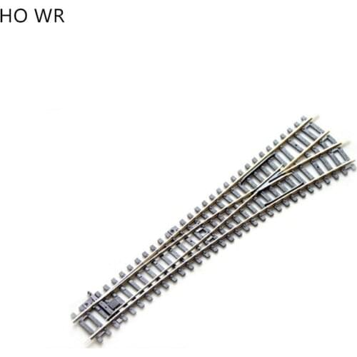 Rail Railway Track 1:87 Ho Wr Wl Right/left Turnout Universal Train Track Scene Game Model Accessories Childrens Toys