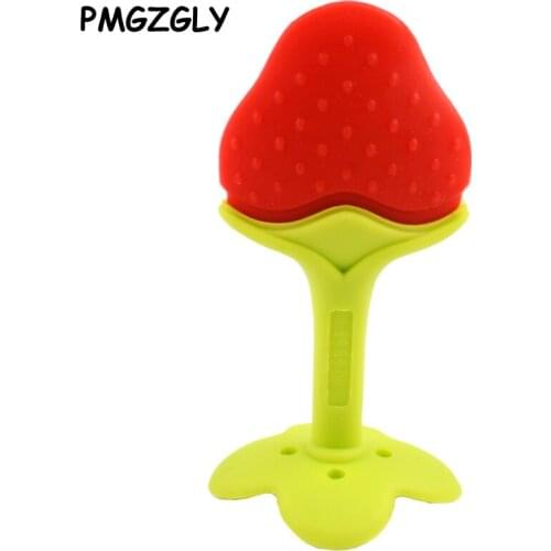 1 Pc Baby Teether Food Silicone Teether Fruit Shape Baby Teething Silicone Teething Toys Infant Chew Tooth Toys Baby Teether