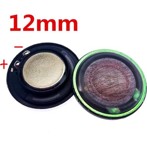 12mm Speaker unit Composite wool basin, heavy bass, mellow female voice 4pcs
