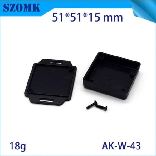 4 pieces a lot power supply High quality abs material plastic junction box box enclosure diy electronic plastic enclosure box