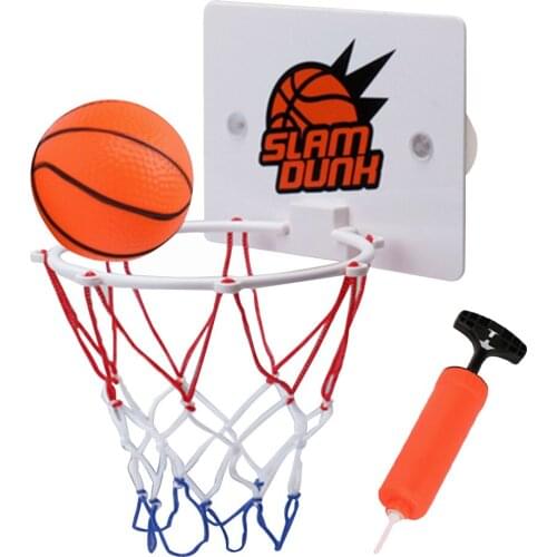 Childrens Mobile Wall-mounted Basketball Stand Indoor Hanging Shooting Frame Basketball Board Sports Toys For Baby Toddlers Kid