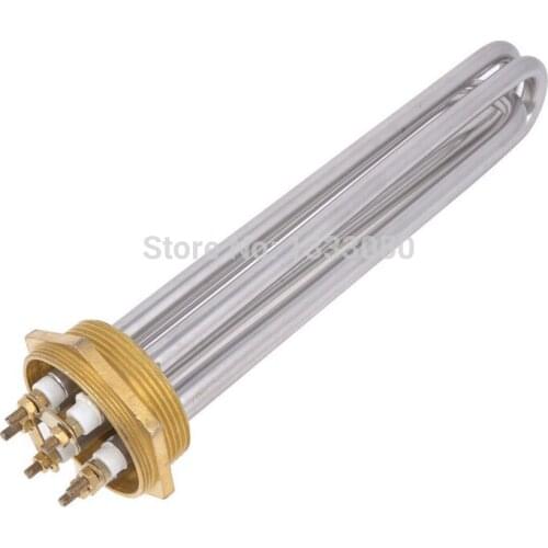 3U Shaped 11mm Bar Dia Electric Heating Water Heater Element 380V 6000W
