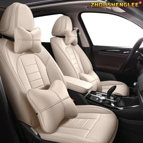 ZHOUSHENGLEE Custom leather car seat cover For citroen c5 berlingo accessories c4 covers for vehicle seats