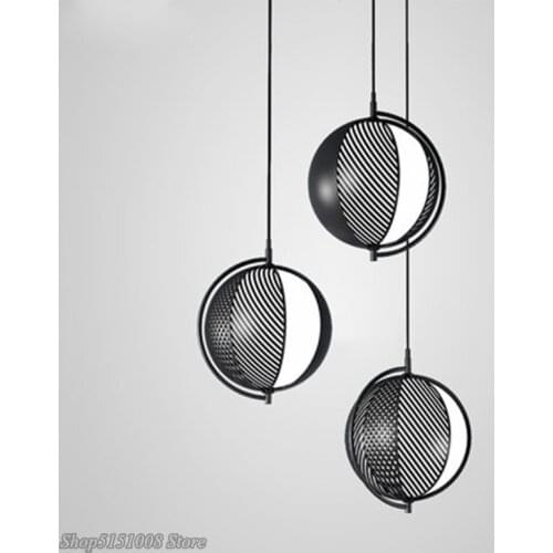 Nordic creative round ball Pendant Lights restaurant bedroom home decor Hanging Lamps modern art living room bedside floor lamp