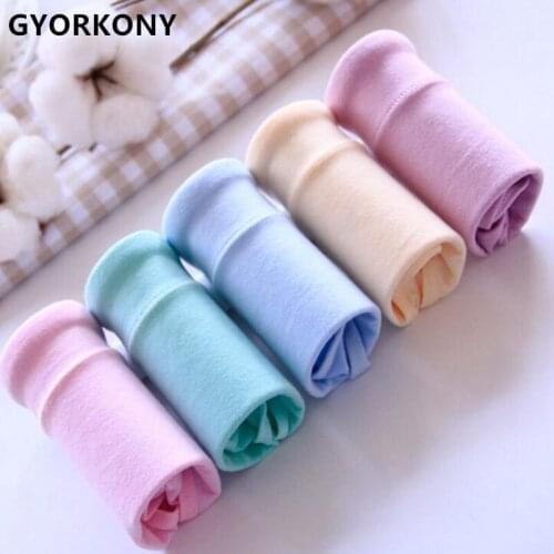 Hot sale Candy Color KIDS Panties High Quality Lovely Cute Girl Underwear Panties Cotton Briefs 5cs/lot A-SQ-A0706-5P