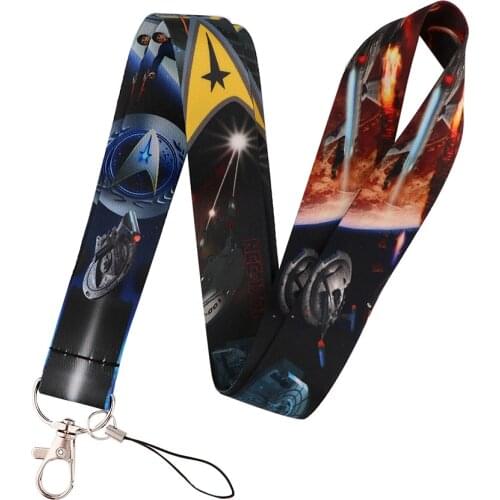 LT809 Sci-Fi TV Series Lanyard Keychain ID Badge Holder Card Cover Rope Key Lanyard Neck Straps Key Rings Accessories