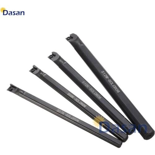 1PCS S07K S08K S10K S12M SCLCR06 Internal Turning Tool Holder Set Hard Alloy Screw Tool Holder for CCMT06 CCGT06