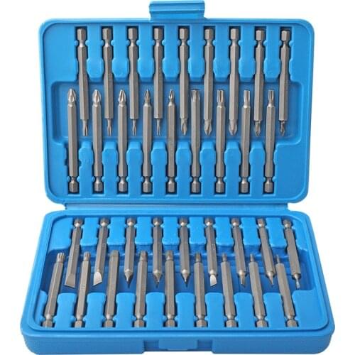 36-piece multi-function screwdriver set/slotted cross plum triangle hexagonal special-shaped chrome vanadium screwdriver