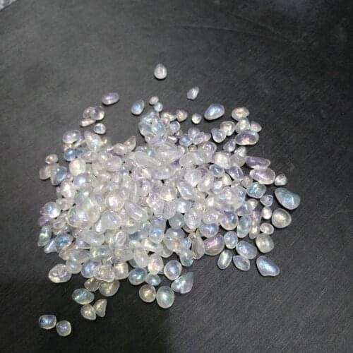 Natural Moonstone Crystal Wholesale Quartz Gravel Treatment Collection