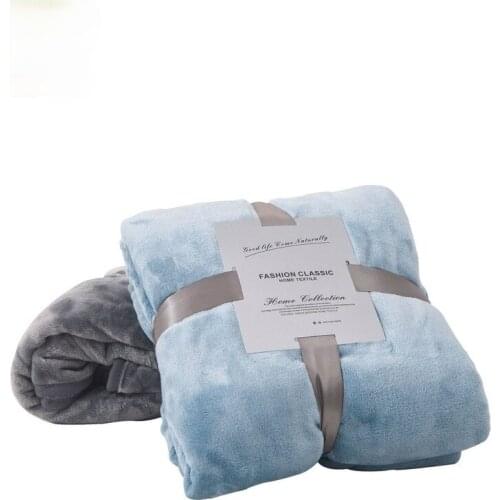 New Thick Flannel Plush Blanket Winter Home Childrens Small Blanket Soft Warm Cover Blanket Throw 200x230cm