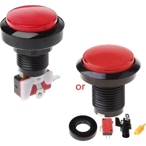 New 45mm Push Arcade Button 12V Power LED Lit Round Micro Switch Vending Machine Game console