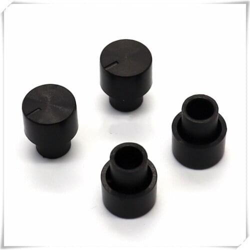 10 Pieces Plastic Long handle Flower Shaft Knob Diameter 12mm Height 14.5mm Potentiometer Knob Gear Shaped Inner Hole 6mm