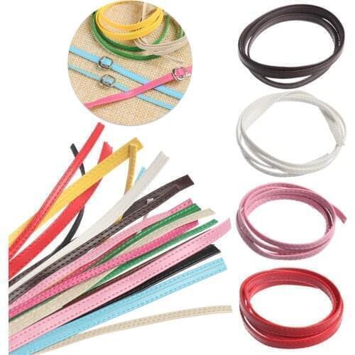 DIY Material Doll Waist Belts Super Mini Doll Bag Belt Handmade Making Doll Clothes Bags Accessories Length 50cm Width 3/5mm