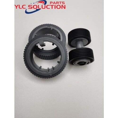 1Set Consumable Kit Pick Roller Brake Roller Pickup Roller PA03670-0001 PA03670-0002 For Fujitsu fi-7160 fi-7260 fi-7180 fi-7280