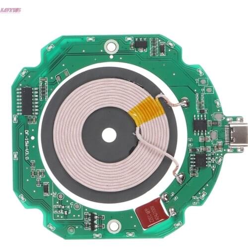 15W Qi Fast Wireless Charger PCBA Circuit Board Transmitter Module+Coil Charging Hotsale