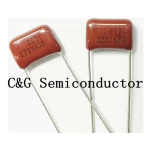 50 PCS CBB 223K 223J 630V 223 630V 223 0.022uF 630V 22nF 630V Polypropylene Capacitors