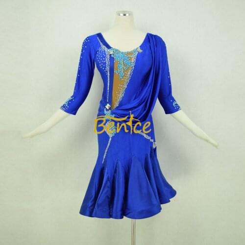 Free Shipping Latin Dance Skirt For Women Professional Sumba Dancing Skirt Adult Rumba QiaQia Latin Dress Latin Performances Dre