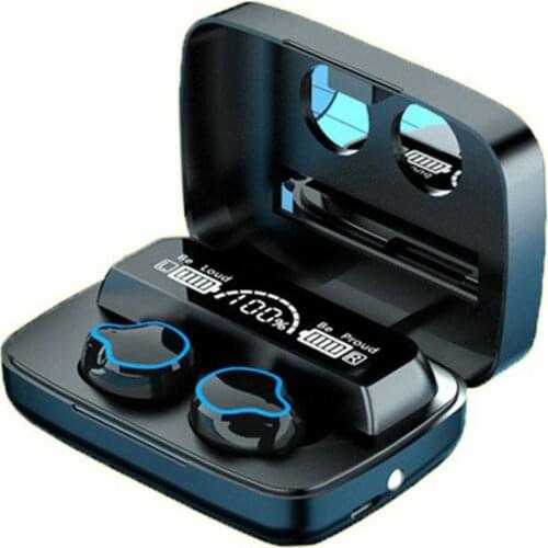 Wireless Bluetooth-Compatible Earphone M9 5.0 Waterproof Wireless Headphone Call Noise Canceling In Ear Earbuds Sport Headset