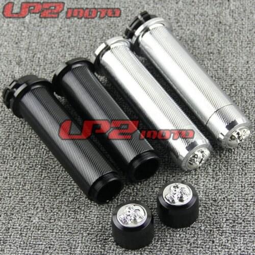 For HONDA steed 400/600 Magna250 shadow400/750 Motorcycle skull HANDLEBAR GEL HAND GRIPS