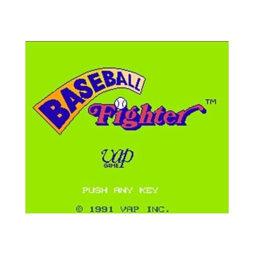 Baseball Fighter Region Free 60 Pin 8Bit Game Card For Subor Game Players