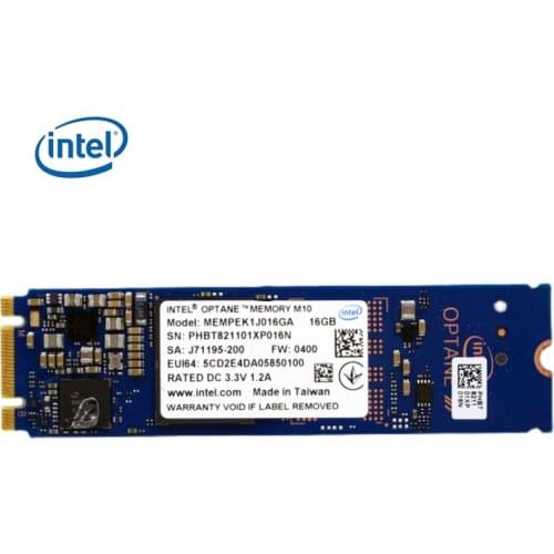Intel Optane Memory M10 16GB PCIe M.2 80mm