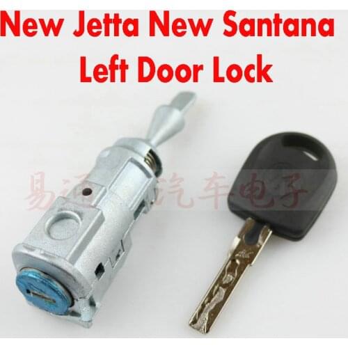 KEYTOOL New Santana New Jetta Polo Tiguan left front door lock Main driver 13 central control door lock cylinders