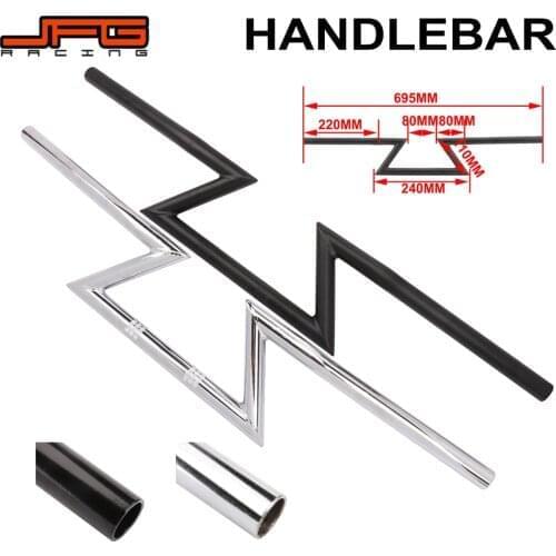 Motorcycle 22mm 7/8" Handlebar Drag Handle Hand Z Bar For Harley HONDA YAMAHA SUZUKI Triumph Sportster Chopper Cruisers Bobber