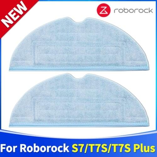 New Mop Cleaning Cloth For Roborock Xiaomi T7S Plus / S7 Robot Vacuum Cleaner Accessories Parts