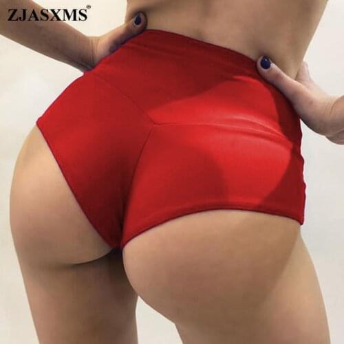 2021 New Sexy Yoga Shorts Women Sport Wear Fitness Short Pants Skinny Female Push Up Gym Clothing Solid Color Elastic Breathable