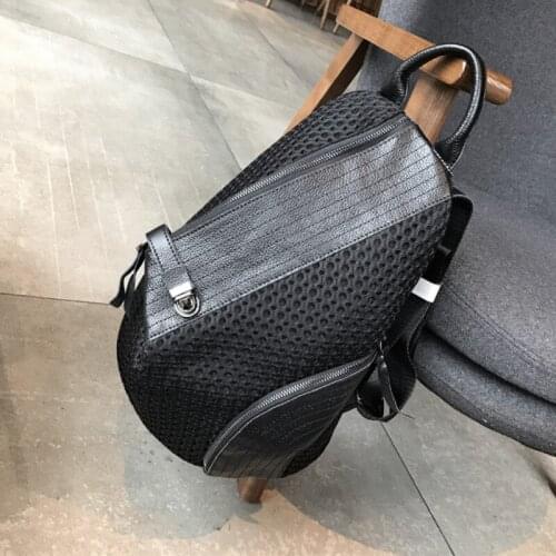 2021 New Mesh Nylon Cloth Backpack Branded Fashion Itb Bag Short Trip Lightweight Womens Bag Leisure Sports Bagpack