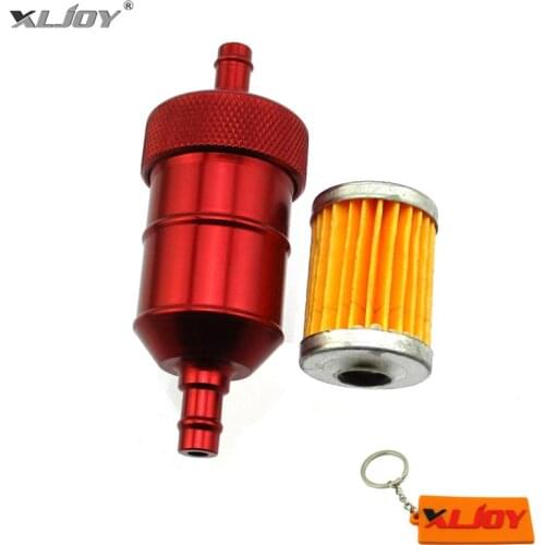 XLJOY Fuel Filter Element For Cruiser Chopper Bobber Yamaha Honda Suzuki Kawasaki Aprilia Ducati Motorcycle