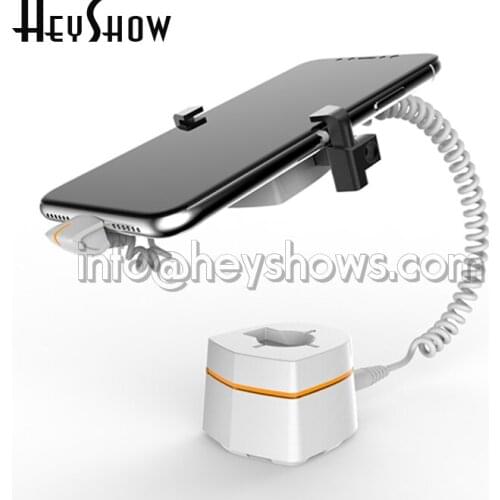 5PCS Mobile Phone Security Burglar Alarm System Stand Smartphone Anti-Theft Device Display Holder With Bluetooth Remote Control