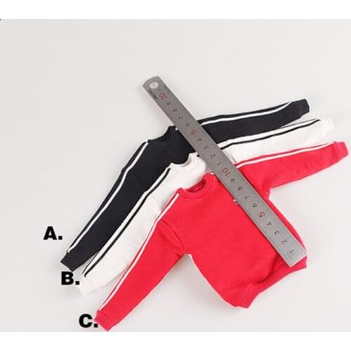 1/6 Scale Dolls Accessories Hoodie Sweater Sportswear Clothing For 12 inches Action Figure Model Toys