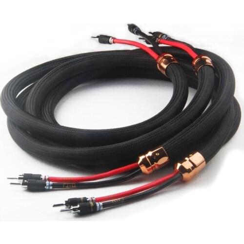 17AAA audiophile grade speaker wire speaker cable audio cable 2.5m/8ft