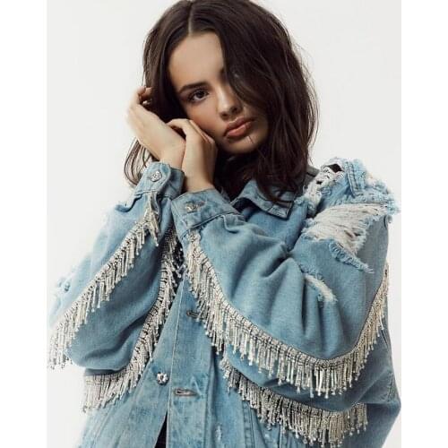 Bling long Tassels Crystal Fringe Silver Tone Chain wedding Rhinestone Trims Sewing for Jeans Jacket Necklace curtain decoration