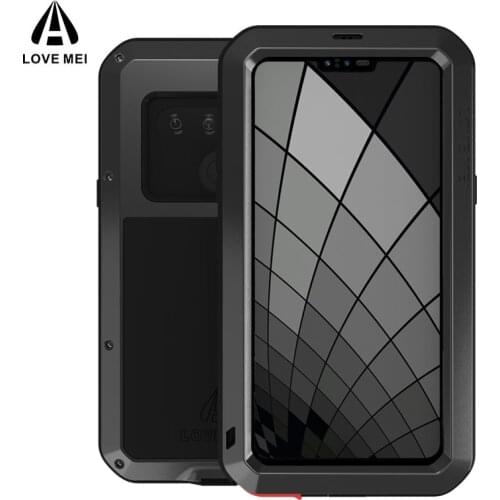 Cases For LG G7 G8S thinQ Luxury Doom Armor Duty Waterproof Shockproof Metal Aluminum Phone Cover For LG G6 ThinQ Three cameras