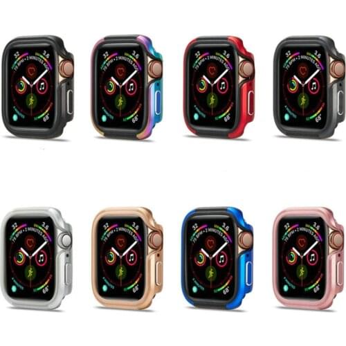 For Apple Watch iWatch Series SE 2 3 4 5 6 Aluminum Alloy Case Ultra-thin Bumper Protect Cover