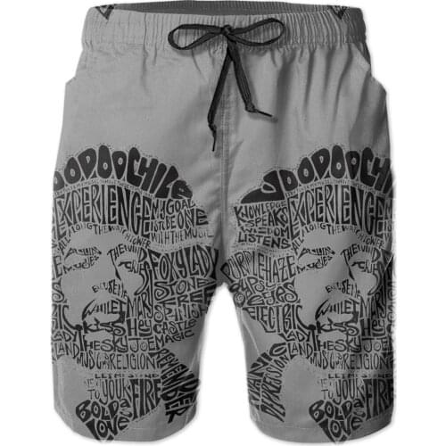 Hawaii Pants Causal R215 Breathable Quick Dry Funny NoveltyCasual Jimi And Hendrix Artwork Pullover Hoodie