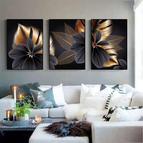 Living Room Background Wall Oil Painting Simple Modern Bedroom Decoration Painting Restaurant Flower Nordic style Mural