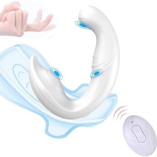 Sex Toys For Women Men Wireless Panties Vibrators Vaginal Massager Clitoris Stimulator Anal Plug Automatic Hooking 3 Modes