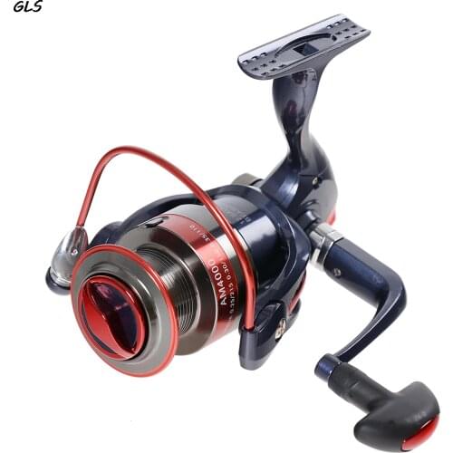 2000-7000 Series 12BBs Spinning Fishing Reel Max Drag 20KG Carp Fishing Spinning Reel Reels Left/Right Handle Fishing wheel