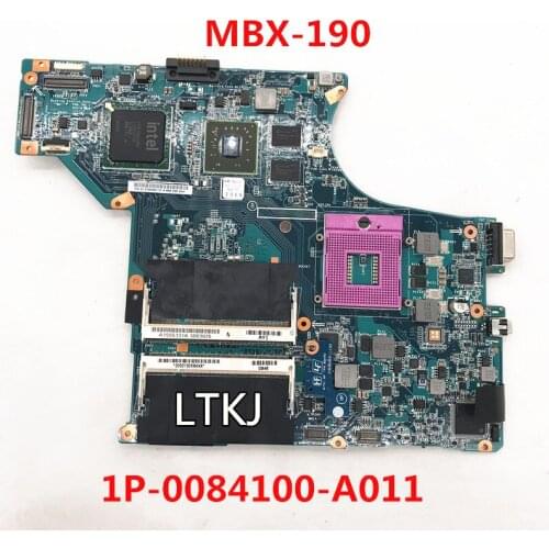 For Vaio VGN-SR VGN-SR19VN PCG-5N1M M750 MBX-190 Laptop motherboard 1P-0084100-A011 A1555331A PM45