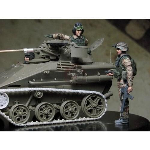 1/35 Resin Figure Model Kit Unassambled Unpainted X314 (NO TANK)