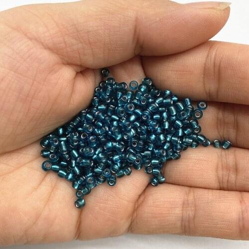 New 15g 2--4mm Glass Seed Spacer Beads Austria Crystal Round Hole Beads for Kids Jewelry DIY Making Necklace Earring #09