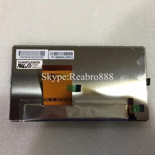 Original New CPT 6.1'' CLAA061LA0ACW LCD Screen Display Panel 800*480 Car DVD on-board screen displays