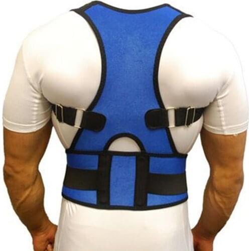 Shoulder Posture Corrector Orthopedic Scoliosis Correcting Kyphosis Straightener Round Lumbar Brace Back Support Belt Men Women