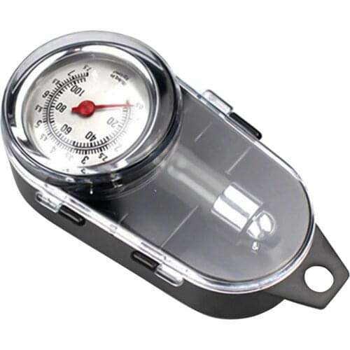 Boxed High precision metal auto tire pressure gauge Car air pressure meter tester diagnostic tool car repair test