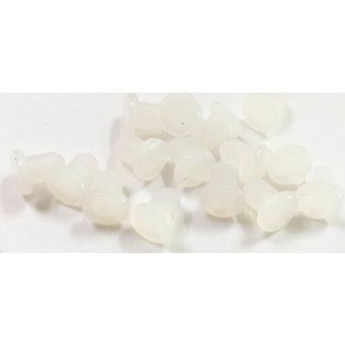 Transparent Solid Soft Silicone Plug Rubbers For Ciss or Cartridge Ink Or Air Hole Stoppers