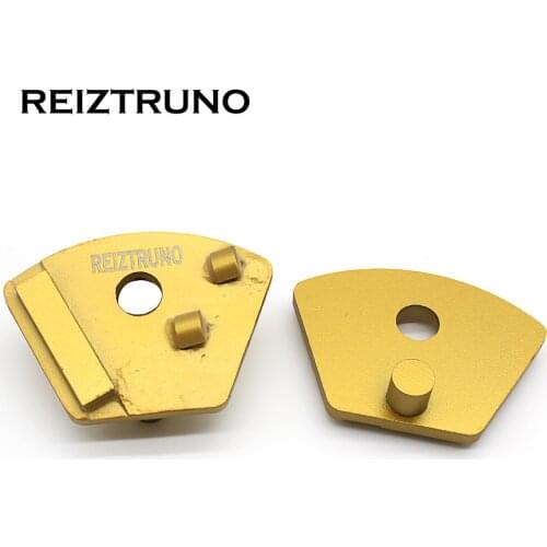 REIZTRUNO 2*1/4PCD one segment one segment diamond tools floor polising and grinding floor poslishing pads for Concrete Epoxy Re