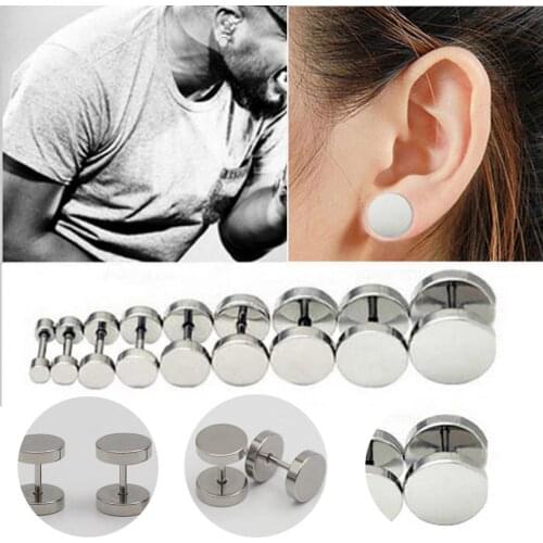 Earrings for Women Men Fashion Jewelry Decoration Long-lasting Minimalism Men Stud Earrings for Daily Wearing